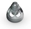 Genuine Phonak Open Smokey Domes ... Size = Small