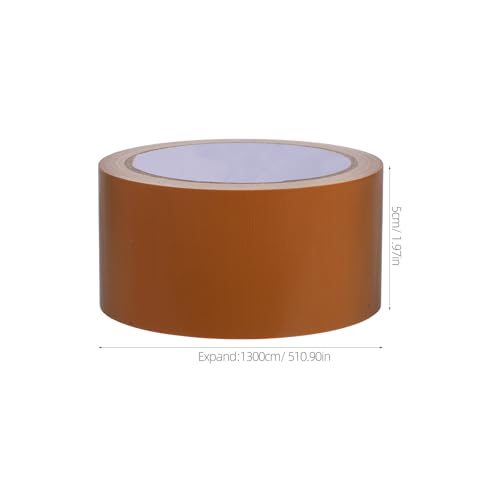 SUPVOX Single Sided Carpet Tape Waterproof Electrical Adhesive Duct Tape Floor Rug Tape Brown