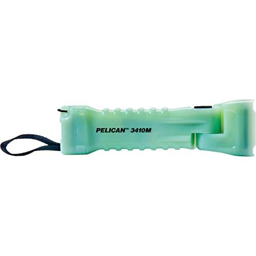 Pelican 3410 Right Angle LED Flashlight with Magnetic Clip (Photo Luminescent Body)