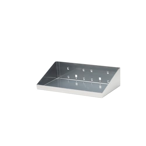 Triton Products LocBoard Shelf- 12inWx6inDx3inH Silver Model# 56126-SLV