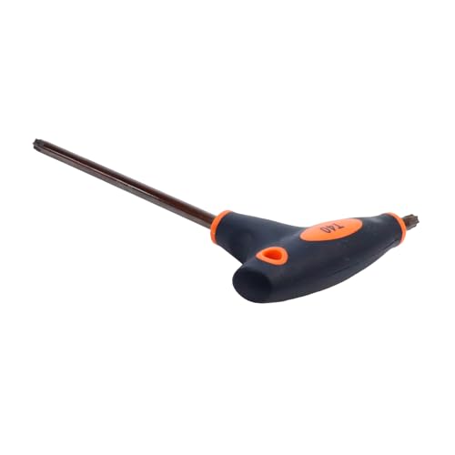 Antrader T40 Torx Screwdriver,Anti Tamper Proof Torx Key,S2 Steel T-Handle Dual End Wrench-1Pcs