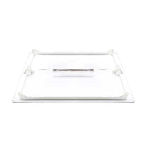 Morvat Spring Access Panel 12x12 Inch for Ceiling & Drywall, Heavy-Duty Durable ABS Plastic & Easy Install Access Box, Wall Hole Cover Plate for Plumbing & Electrical Cables & Wiring, White, 4 Pack