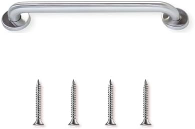Shur Grip 48' Stainless Steel Grab Bar for Showers & Bathtubs - Up to 400lbs, Elderly & Handicap Safe