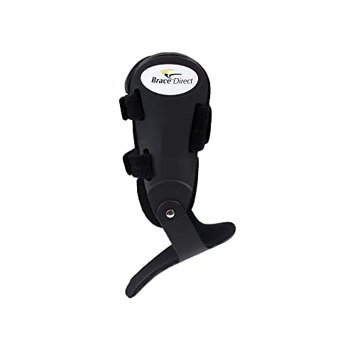 Brace Direct Semi-Rigid Active Ankle Brace for Sports - Maximum Support for Sprains & Injuries, Stabilizes & Protects Athletes Ankles Volleyball, Football (XS - Left, Men 4-6.5 / Women 5-7.5)
