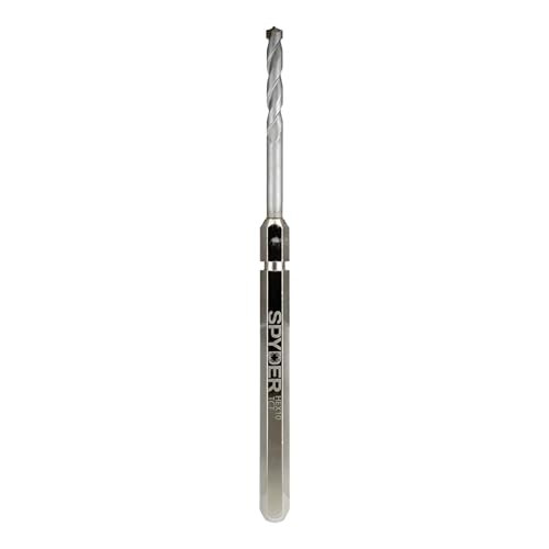 Spyder ¨ö-inch Hex10 TCT Hole Saw Pilot Bit, for Masonry and Wood, Compatible with Rapid Core Eject