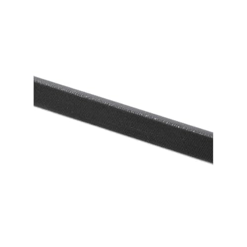 Nicholson Triangular Extra Slim Taper Hand File Without Handle, Single Cut, American Pattern, 6" Length