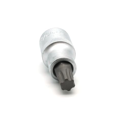 Torx Plus 50IP 2 Inch Long Bit Socket 1/2 Inch Square Drive Auto Repair Impact Ready Tool