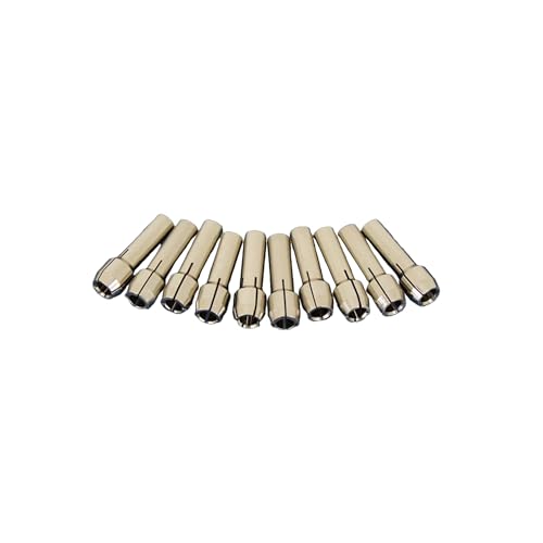 10 pc Durable Shiny 1/8 Inch Rotary Tool Collet Bit #480 for Dremel Rotary Tools