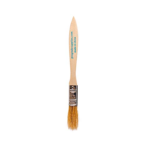 Vermeer Chip Paint Brushes - 24-Pack - 1/2" Chip Brushes for Paints, Stains, Varnishes, Glues, & Gesso - Home Improvement - Interior & Exterior Use