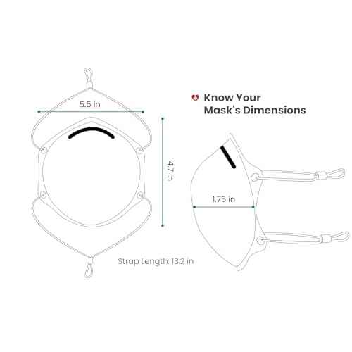 Well Before NIOSH Approved N99 Respirator Masks - Breathable & Comfortable - Pack of 10