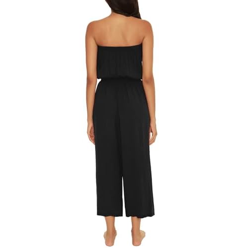 BECCA Ponza Jumpsuit, Crinkled, Beach Cover Ups for Women