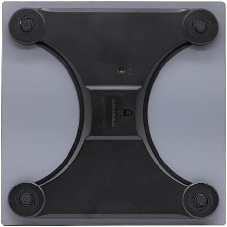 Taylor Digital Scales for Body Weight, Highly Accurate 400 LB Capacity, Unique Blue LCD, Auto on and Off Scale, 11.8 x 11.8Inches, Stainless Steel
