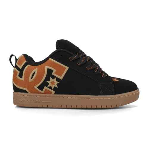 DC Men's Court Graffik Skate Sneaker