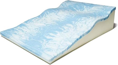 Avana Contoured Bed Wedge 30" Support Pillow with Gel-Infused Memory Foam and Cooling Tencel Cover
