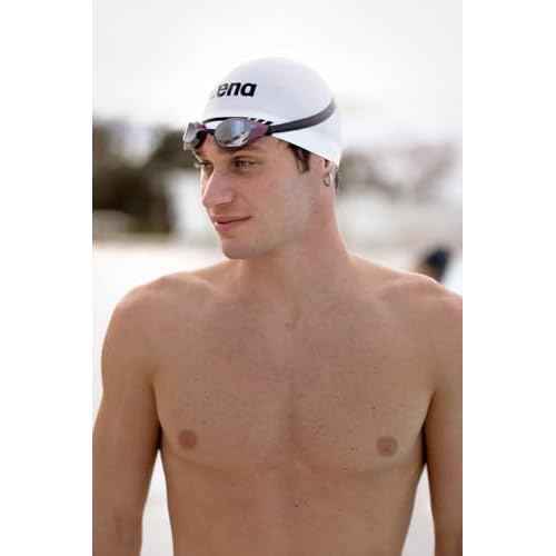 ARENA Unisex Cobra Core Swipe Anti-Fog Racing Swim Goggles for Men and Women Polycarbonate Mirror/Non-Mirror Lens