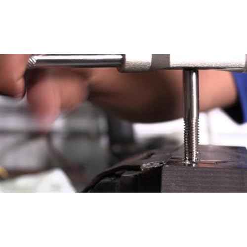 Drill America m14 X 1.5 Tap and Die Kit, HSS Plug Tap and Carbon Hex Die, POUT Series