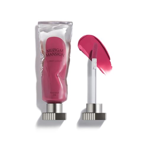 Objet Lip Stain (Unique Paint Tube Design) â Velvet Matte Tint, Long-Lasting Waterproof Lipstick, Hydrating Korean Makeup, Red & Rose Gloss, K-Beauty Tinted Lipstain (18 KNOCKOUT)