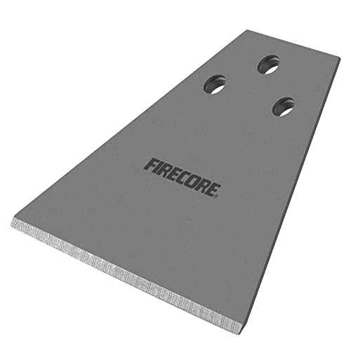 Firecore 2Pcs SDS Plus Floor Scraper Replacement Blades for Firecore 5" x 11" SDS Plus Floor Scraper FS22510