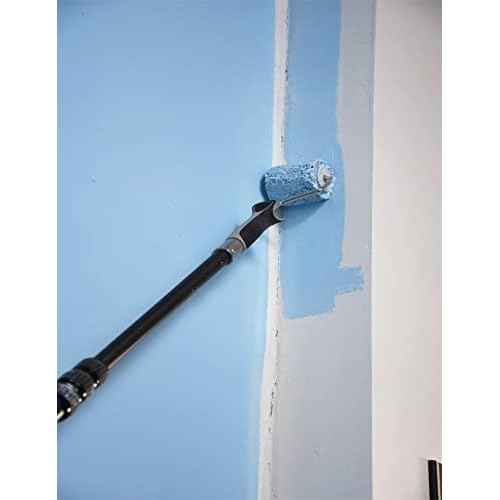 ROLLINGDOG 3 Inch Paint Roller - Small Paint Roller Microfiber Roller Covers, 3/8 inch Nap for Wall Ceiling Trim Edge Painting