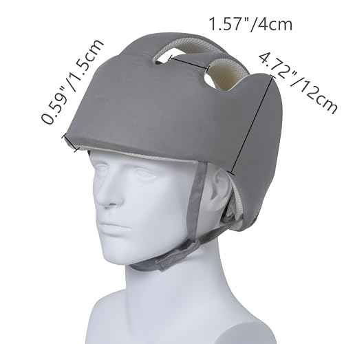 Thick Protection Helmet for Elderly Youth Adults,Head Protection for Elderly Falls,Soft Helmet for Epilepsy Seizures Prevent Head Injuries,Safety Bump Cap,for Home Gardening