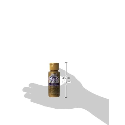 Americana 2-oz. Glorious Gold Gloss Enamel Paint