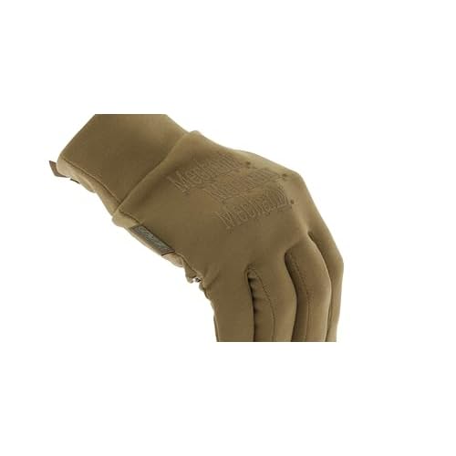 Mechanix Wear ColdWork Base Layer Winter Work Gloves - SoftShell Micro-Fleece Glove Liner - Secure Grip - Touchscreen Compatible - Machine Washable - Large - Coyote Brown