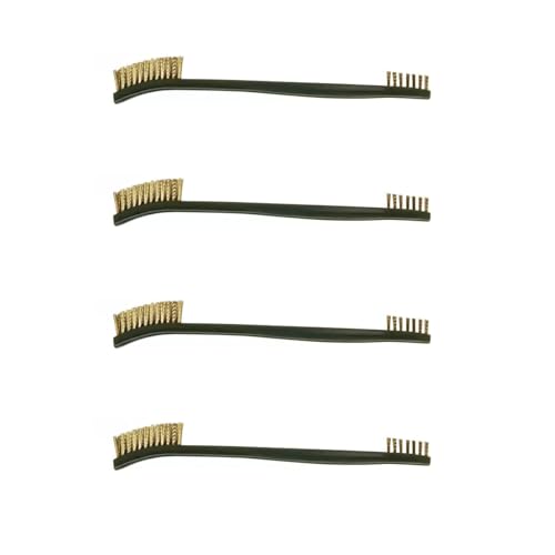 Brass Wire Brush, 5 Pcs Samll Brass Wire Brush, Mini Wire Brass Brushes for Cleaning