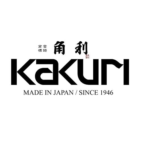 KAKURI Azebiki Japanese Pull Saw 3.5" - Curved Handsaw for Mid-Panel, Hole & Groove Cutting - Ryoba Double Edge Blade for Rip & Crosscut - Made in Japan