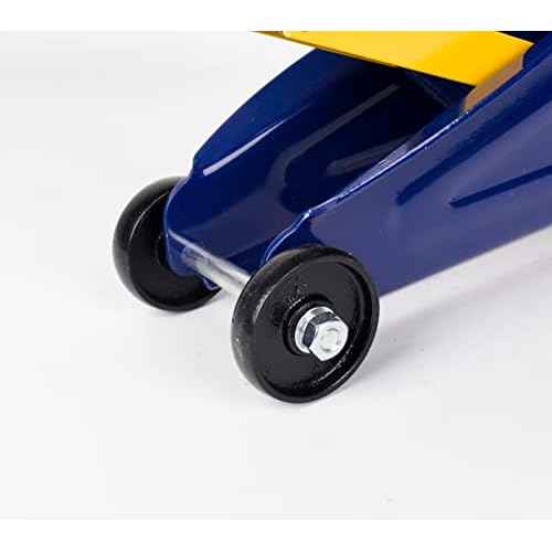2 Ton Floor Jack - Car Hydraulic Trolley Jack Lift with 4000 Lbs Capacity for Home Garage Shop,Lifting Range 5.1"-13",Blue