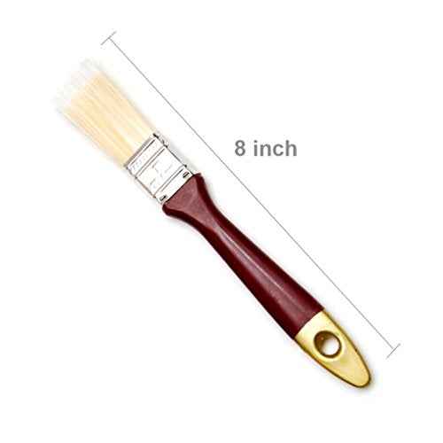 2 inch, 1.5 inch, 1 inch Paint Brushes Designed Latex or Oil Based Paints for Indoor or Outdoor with Comport Handle (3 Pack)