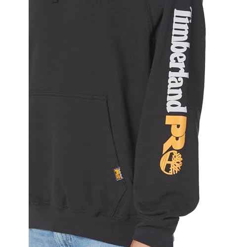 Timberland PRO Men's Hood Honcho Sport Pullover Hooded Sweatshirt, Black, Extra Large
