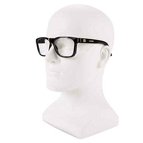 KleenGuard¢â V30 Maverick Eye Protection (49309), with KleenVision¢â Anti-Fog Coating, Clear Lenses, Black Frame