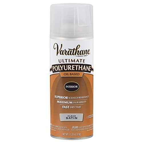 Varathane Interior Polyurethane Oil-Based Spray, Satin Finish