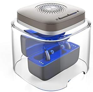 Dry-Cap UV2 Electronic Hearing Aid Dryer for Rechargeable Aids