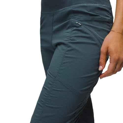 prAna Koen Pants Grey Blue LG (Women's 12-14) S