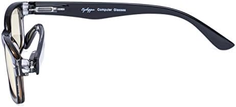 CessBlu Blue Light Filter Eyeglasses Readers,Anti Blue Rays,UV Protection,Computer Reading Glasses for Men Women