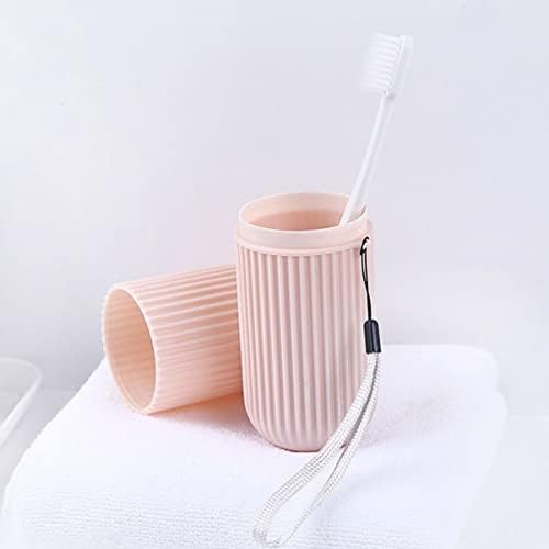 Beavorty 3pcs Travel Case for Toothbrushes Eco-friendly Holder Capsule Case Storage Box Random Color