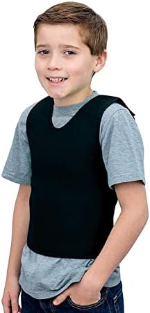 Sensory Compression Vest Sensory Processing Disorder Vest Deep Pressure Comfort for Autism Hyperactivity Mood Processing Disorders (Medium 17” x 30”)