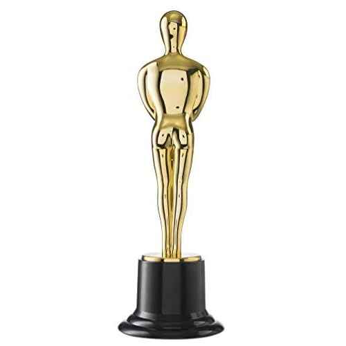 PREXTEX Golden Statues Trophy Award - Awards and Trophies for Party Celebrations, Award Ceremonies, and Appreciation Gifts - Ideal for Competitions, Rewards, and Party Favors for Kids & Adults
