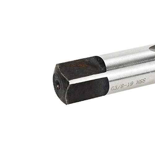 Pipe Thread Tap G3/8-19 BSP 55 Degree 4 Straight Flutes Pipe Tap