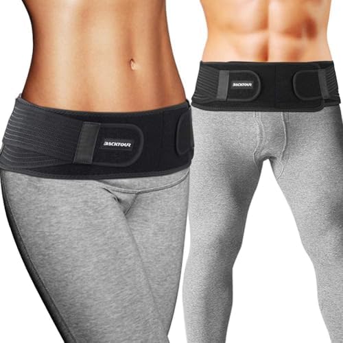 Si Belt Sacroiliac Belt for Women and Men That Alleviate Sciatic, Pelvic,Lower Back and Leg Pain, Stabilize SI Joint,Breathable Anti-Slip Sacroiliac Hip Brace Fit Hip Size 30" - 45"