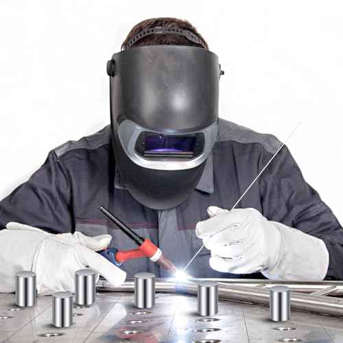 Hicarer 10 Pcs 5/8" x 1" x 1.5" Welding Table Fixture Pins Stop Alignment Square Quick Setup Fixturing Kit Welding Table Accessories