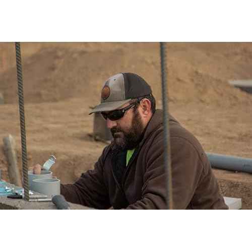 EDGE Reclus Polarized Wrap-Around Safety Glasses, Anti-Scratch, Non-Slip, UV 400, Military Grade, ANSI/ISEA & MCEPS Compliant