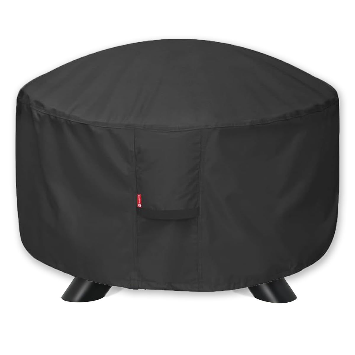 SheeChung Fire Pit Cover Round 32"Dx16"H,Fits 28",30",32" Fire Pit,Waterproof Heavy Duty 600D Polyester Fire Bowl Cover,Outdoor Gas Table firepit Cover Weather Resistant