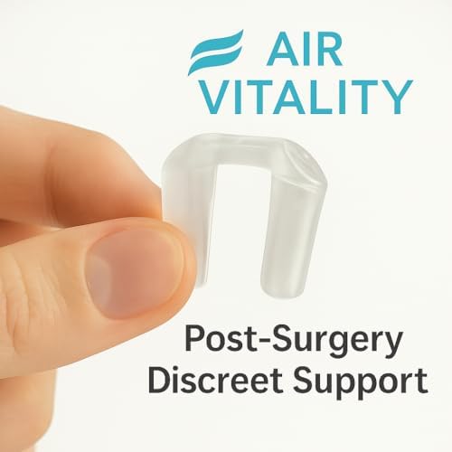 Nostril Retainer & Nose Splint for Rhinoplasty Recovery | Post‑Surgery Nostril Shaper & Support Device | 100% High Grade Silicone Nose Support for Deviated Septum & 24h Comfort (6)