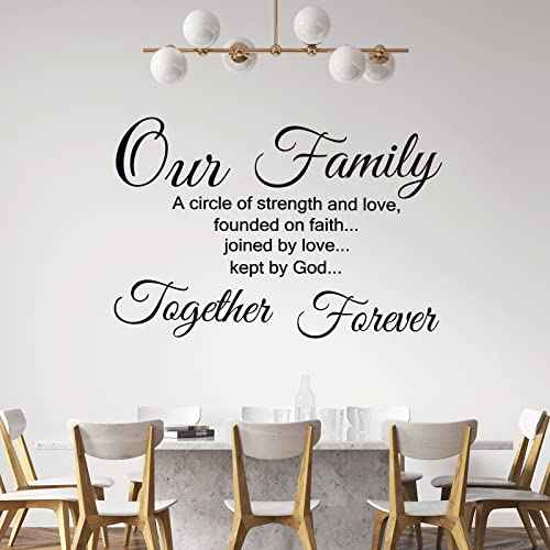 Family Quotes Wall Decals This is Us Wall Decor Vinyl Stickers for Living Room Bedroom Inspirational Art Decorations for Home Office Teen Dorm