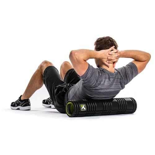 TRIGGERPOINT Performance Therapy Grid Patented Multi-Density Foam Massage Roller Exercise, Deep Tissue&Muscle Recovery Relieves Muscle Pain & Tightness, Improves Mobility & Circulation