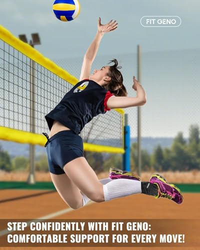 Fit Geno Ankle Brace for Sprained Ankles - Adjustable Breathable Support with Quick-Release Straps for Pain Relief and Swelling Reduction for Men and Women (Left XL/XXL, Ankle size 10.2''-11'')