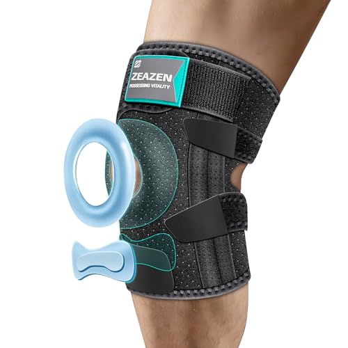 Knee Brace for Men & Women â Adjustable Compression Support, Patella Tendon Stabilizer, Pain Relief for Arthritis, Meniscus Tear, Injury Recovery, Running & Workout