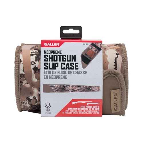 Allen Company Neoprene Shotgun Slip Case - 52 Inch Protective Padded Gun Sleeve with Handles - Veil Avayde Camo